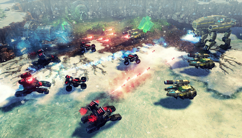 Illustration for article titled Six Snowy Scenes From Command & Conquer 4